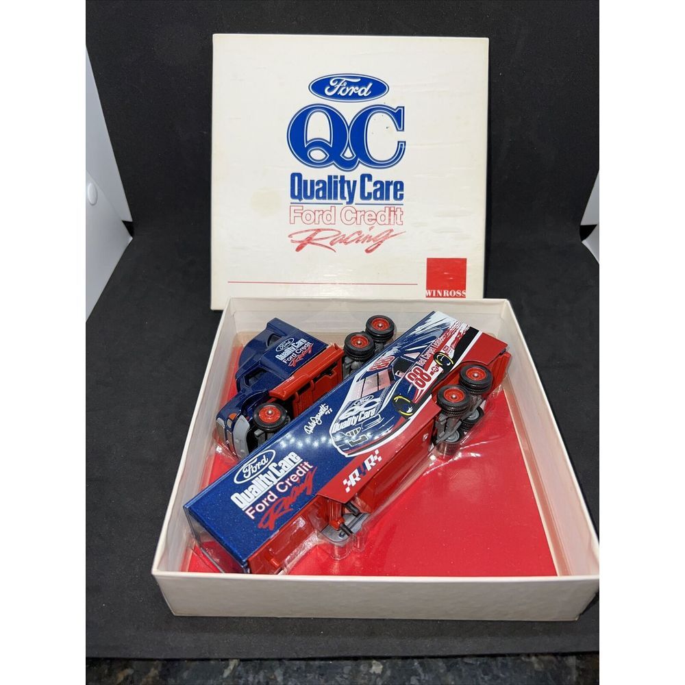 Ford QC Quality Care Ford Credit Racing Winross Dale Jarrett MIB 1/64 Diecast